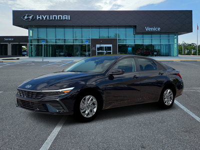 2026 Hyundai Elantra Hybrid Blue