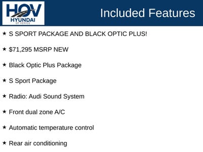 2024 Audi S5 Sportback Prestige quattro