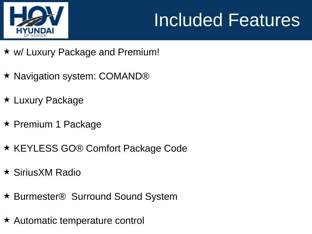 2017 Mercedes-Benz E-Class E 300