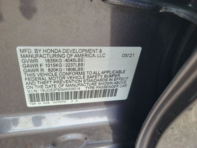 2021 Acura ILX w/Premium/A-SPEC Package