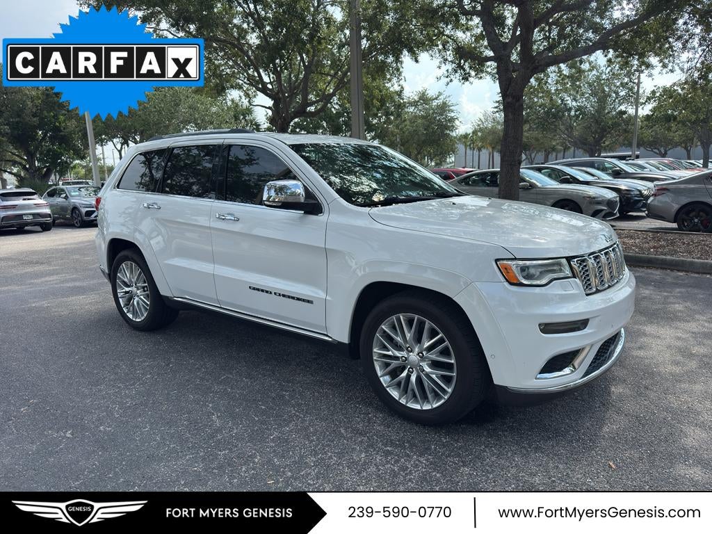 2018 Jeep Grand Cherokee Summit