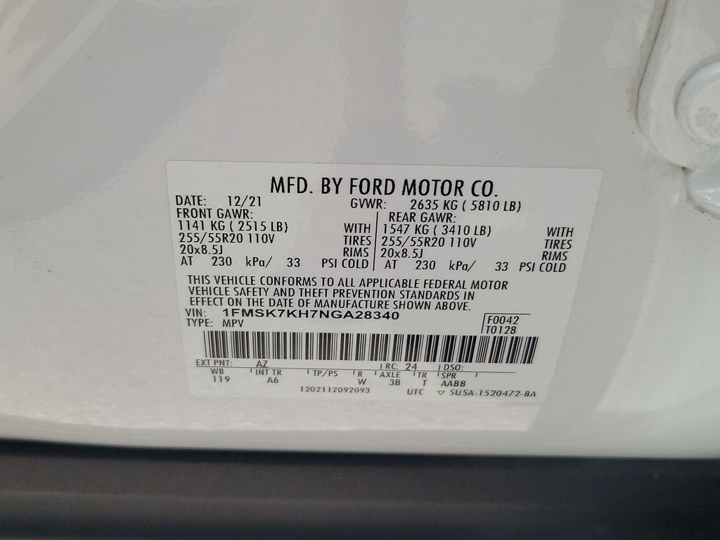 2022 Ford Explorer ST-Line
