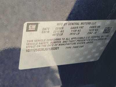 2018 Chevrolet Impala Premier