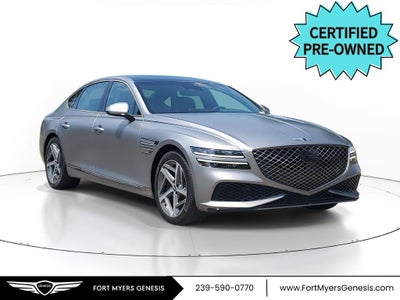 2024 Genesis G80 3.5T ADVANCED CERTIFIED