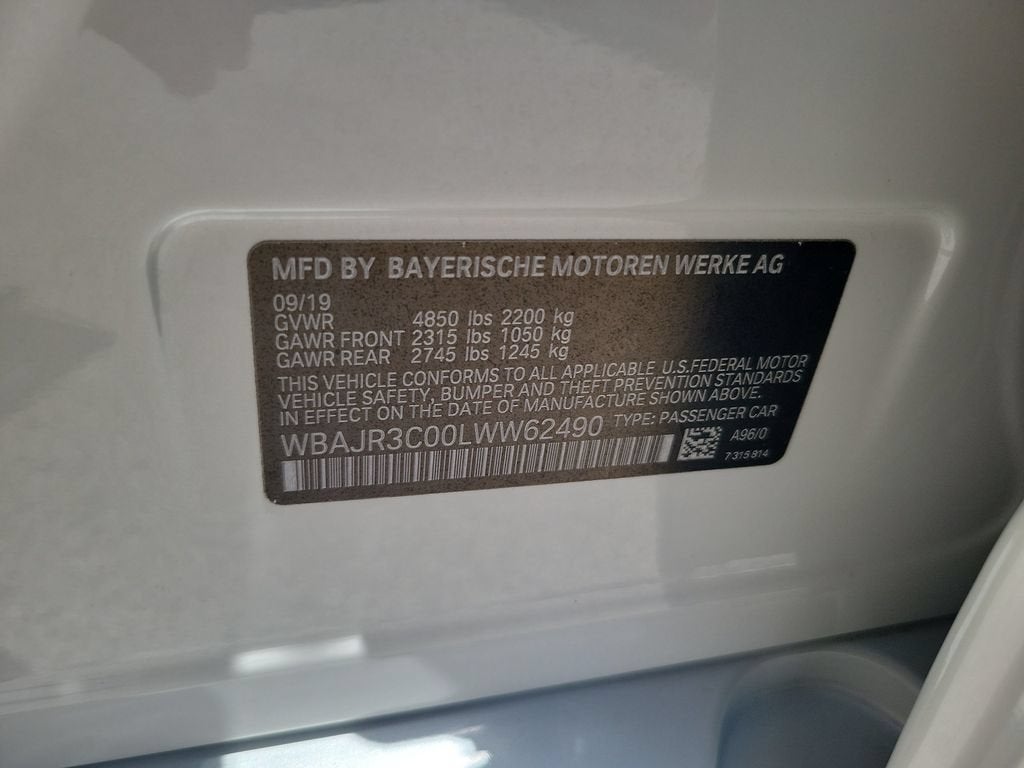 2020 BMW 5 series 530i