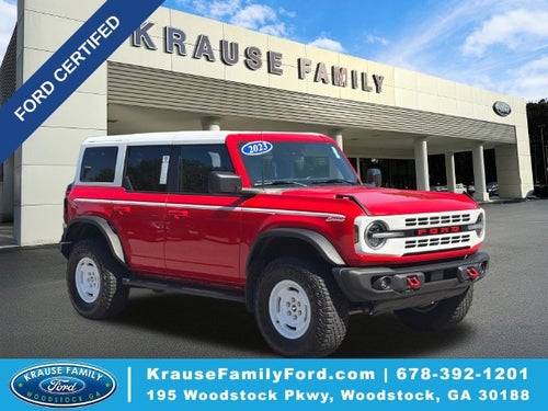 2023 Ford Bronco Heritage Edition