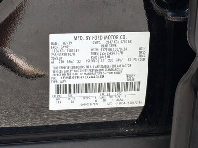 2020 Ford Explorer Limited