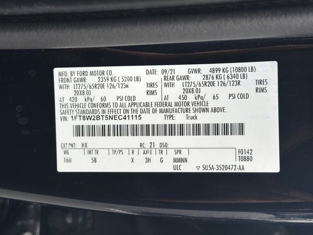 2022 Ford F-250SD Lariat