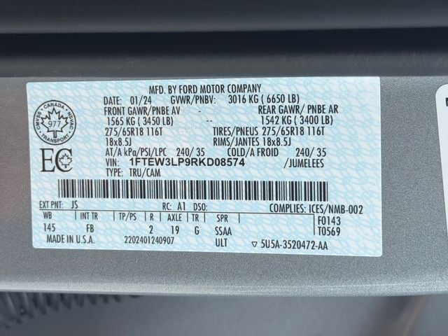 2024 Ford F-150 XLT