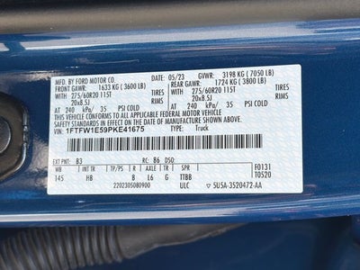 2023 Ford F-150 Lariat BLACK OPS