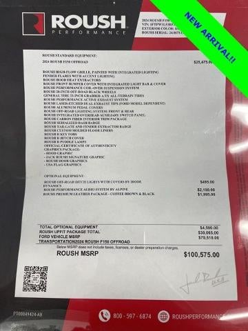 2024 Ford F-150 XLT ROUSH