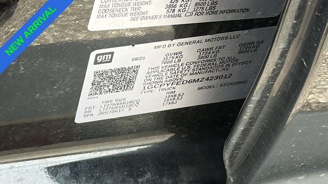 2021 Chevrolet Silverado 1500 LT Trail Boss