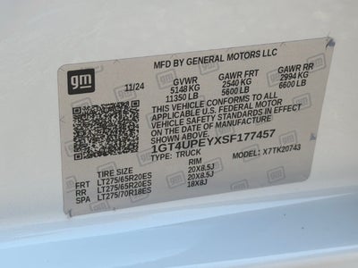 2025 GMC Sierra 2500HD AT4