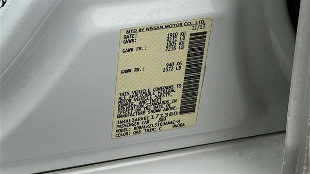 2014 Nissan Altima 2.5 S