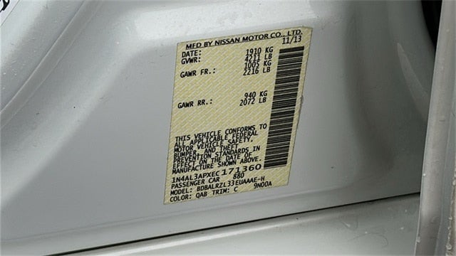 2014 Nissan Altima 2.5 S