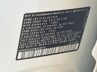 2023 Volkswagen Tiguan 2.0T SE R-Line Black