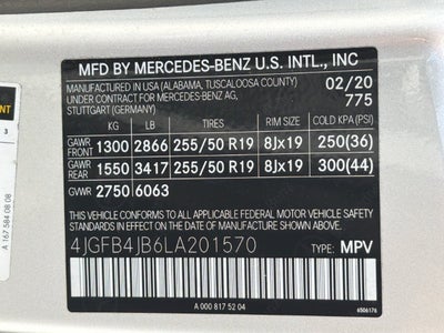 2020 Mercedes-Benz GLE GLE 350