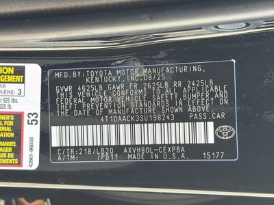 2025 Toyota Camry XSE