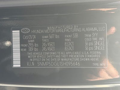 2025 Hyundai Santa Fe Calligraphy