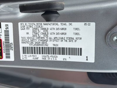 2022 Toyota Tundra SR5