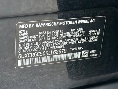2019 BMW X5 xDrive40i