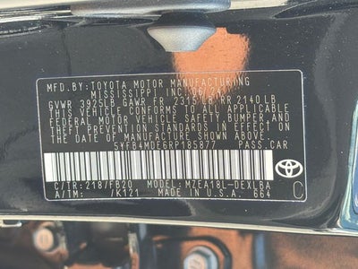 2024 Toyota Corolla LE