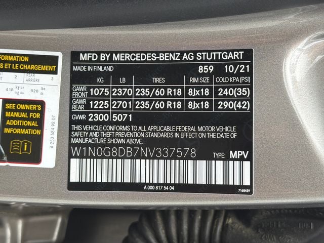 2022 Mercedes-Benz GLC GLC 300