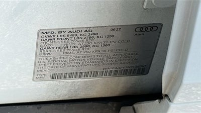 2022 Audi Q5 45 S line Premium quattro