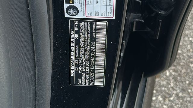 2017 Mercedes-Benz E-Class E 300 4MATIC®