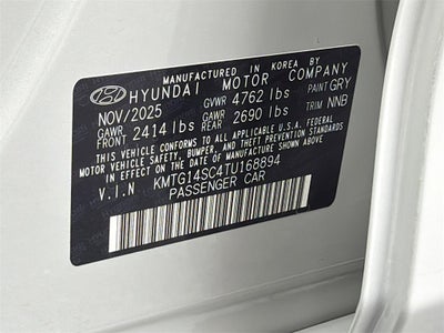 2026 Genesis G70 2.5T