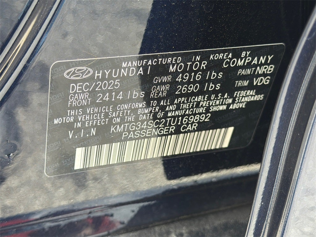 2026 Genesis G70 2.5T PRESTIGE