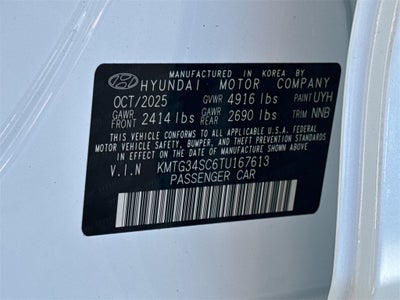 2026 Genesis G70 2.5T PRESTIGE