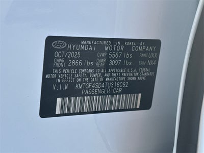 2026 Genesis G80 3.5T PRESTIGE BLACK