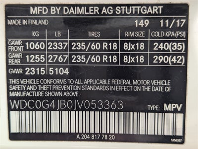 2018 Mercedes-Benz GLC GLC 300