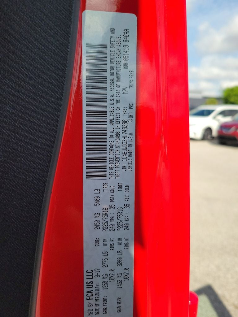 2017 Jeep Wrangler Unlimited Sport