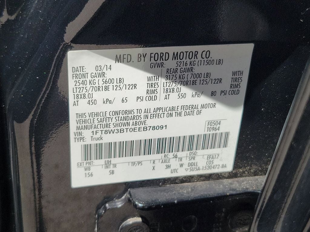 2014 Ford F-350SD Lariat