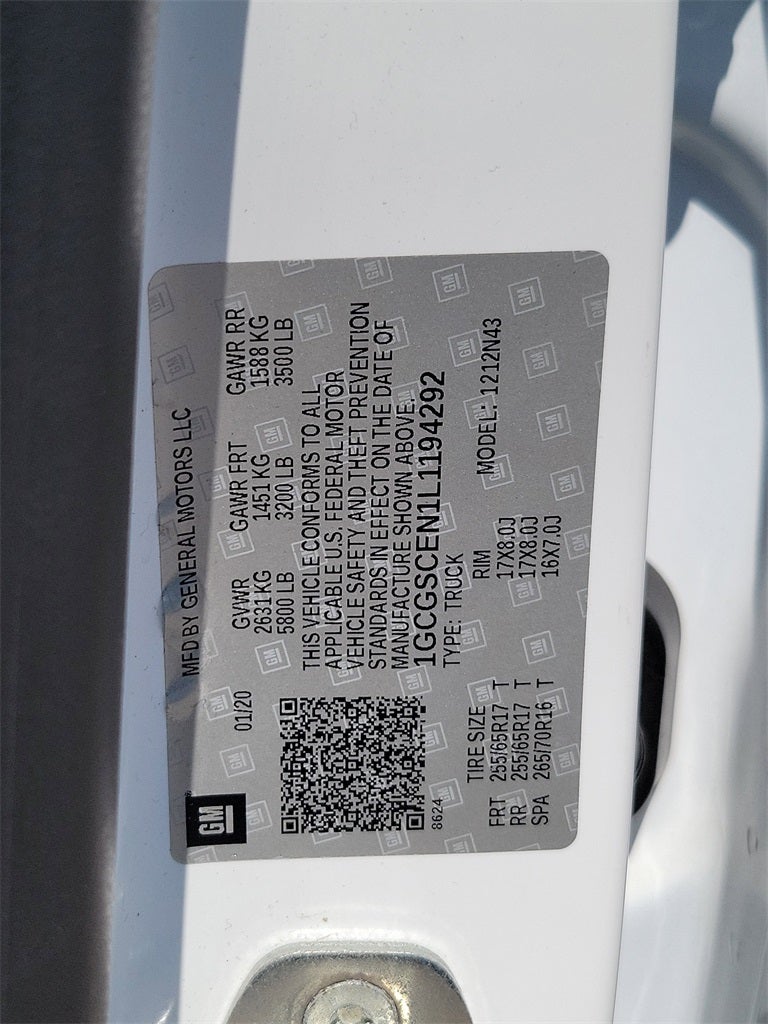 2020 Chevrolet Colorado LT