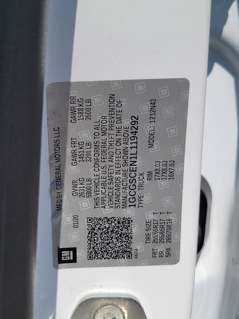 2020 Chevrolet Colorado LT