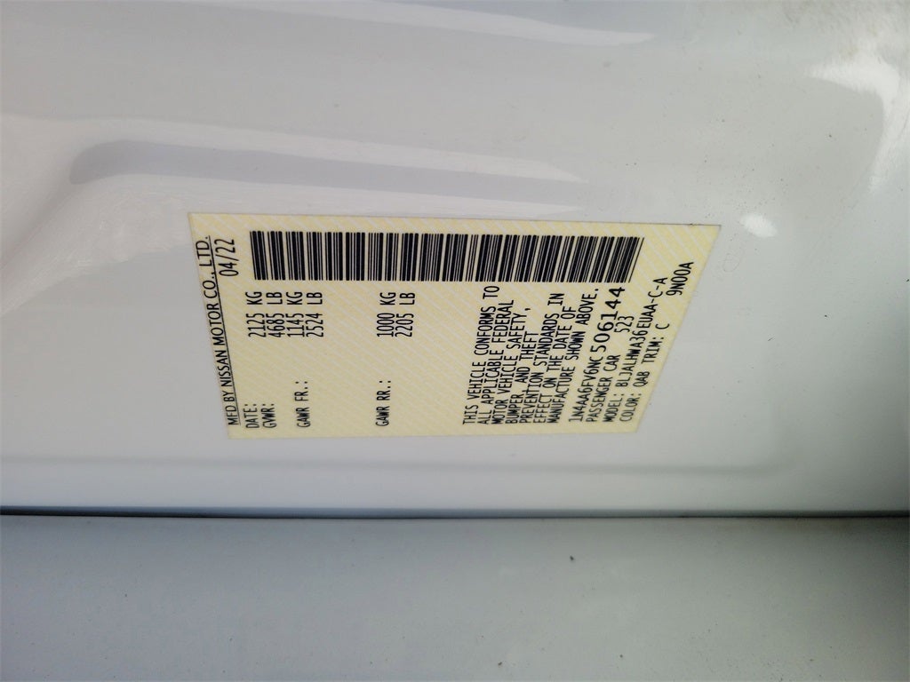 2022 Nissan Maxima Platinum