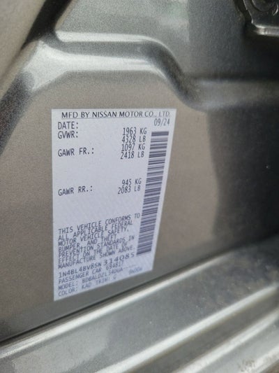 2025 Nissan Altima 2.5 S