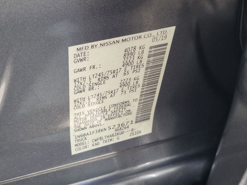 2019 Nissan Titan XD SV