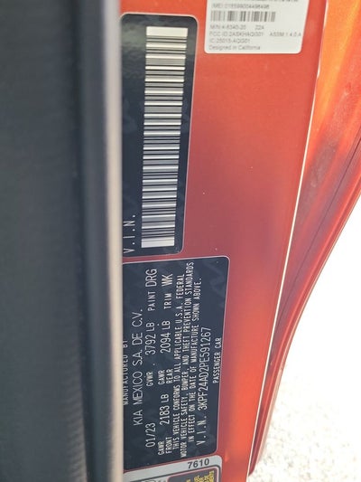 2023 Kia Forte LXS