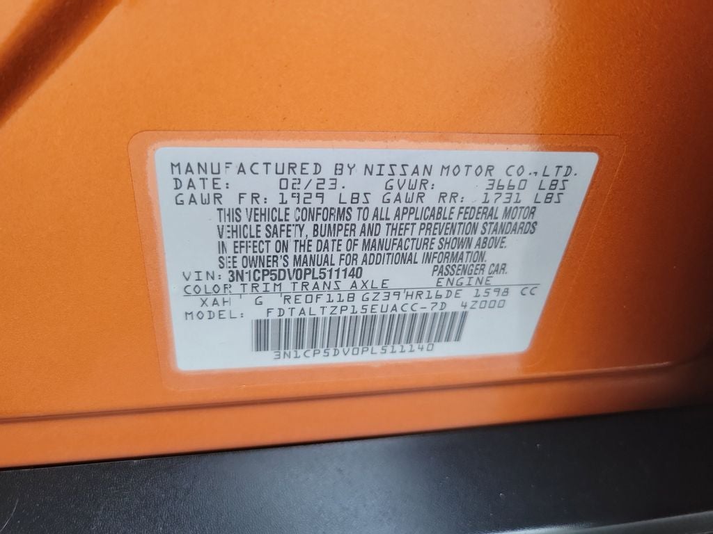 2023 Nissan Kicks SR