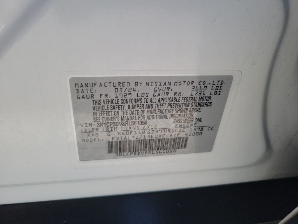 2024 Nissan Kicks SR