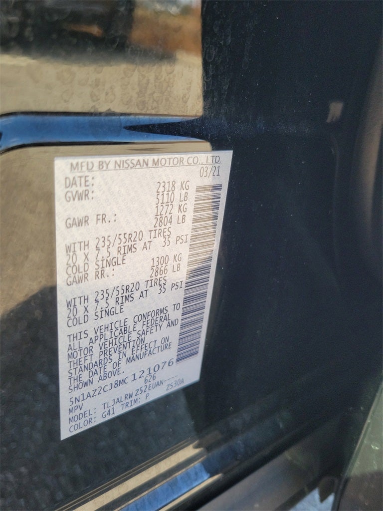 2021 Nissan Murano SL