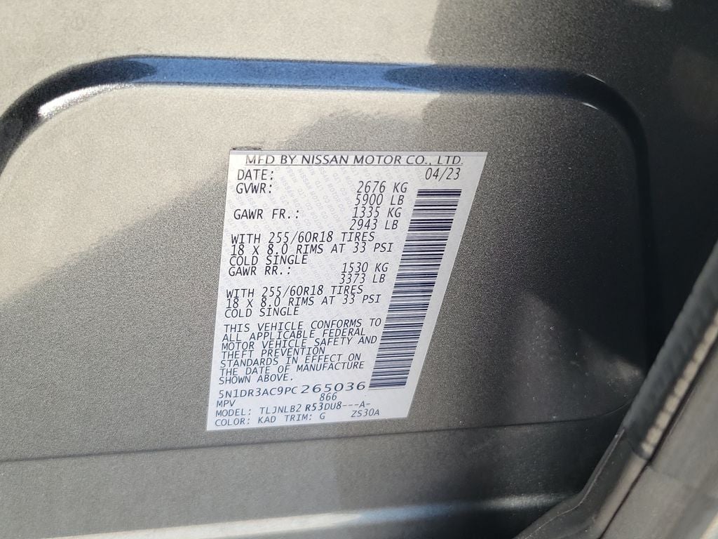2023 Nissan Pathfinder S