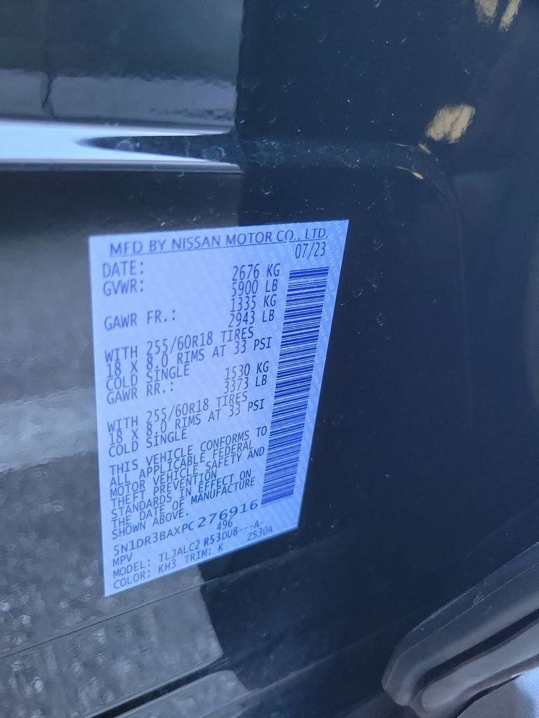 2023 Nissan Pathfinder SV