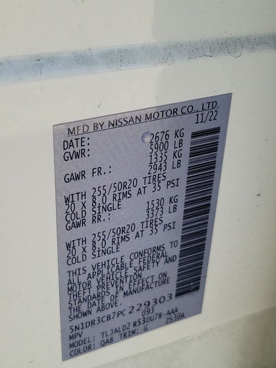 2023 Nissan Pathfinder SL