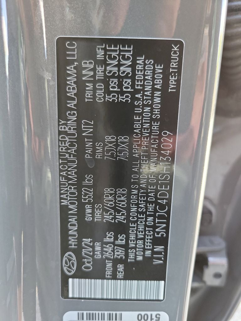 2025 Hyundai Santa Cruz SEL