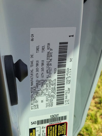 2024 Toyota Tundra SR5